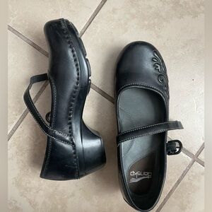 Dansko Mary Jane Heels Leather